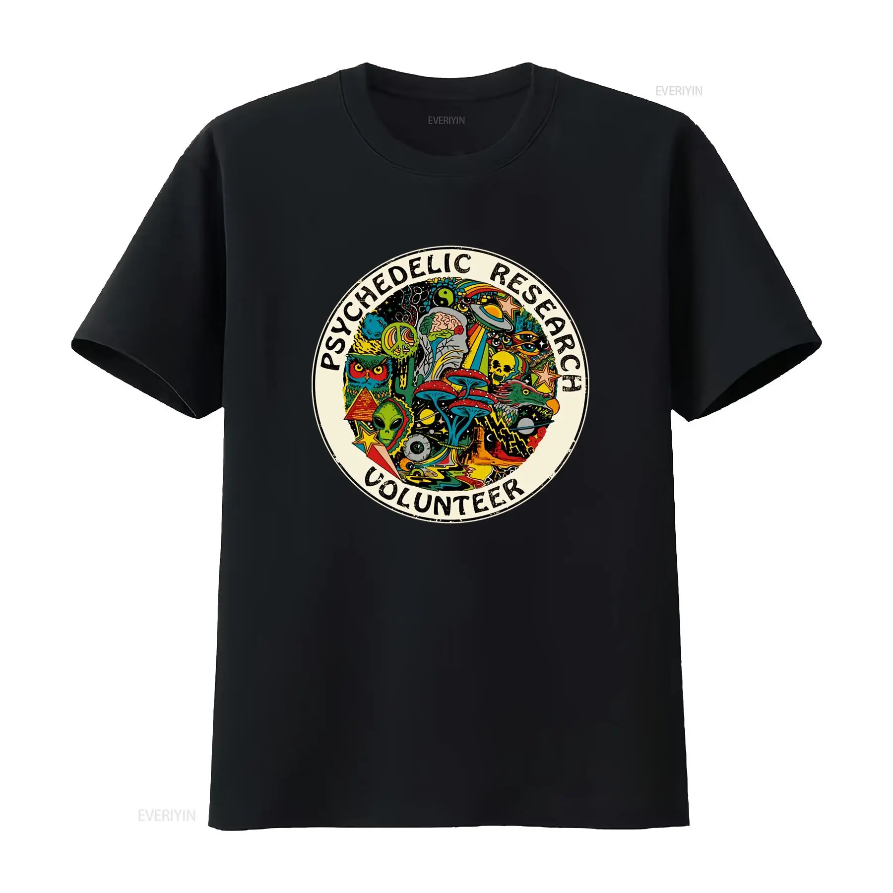 Vintage Fashion Research - T-Shirt für Freiwillige der Psychedelic Research