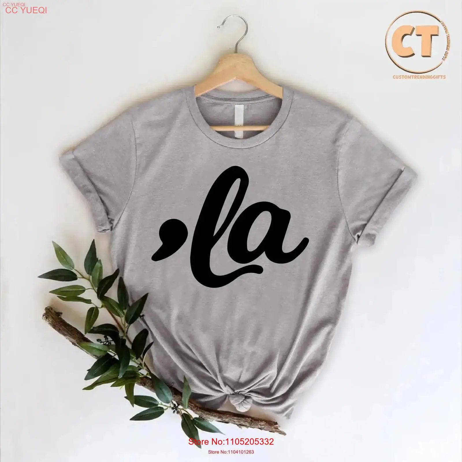 Vintage Fashion La - Komma La T-Shirt Kamala Harris Präsident
