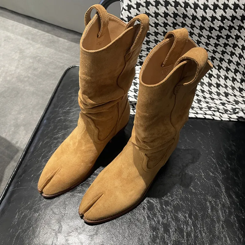 Vintage Fashion Online - Mode Vintage Stiefel Split Toes Koreanische