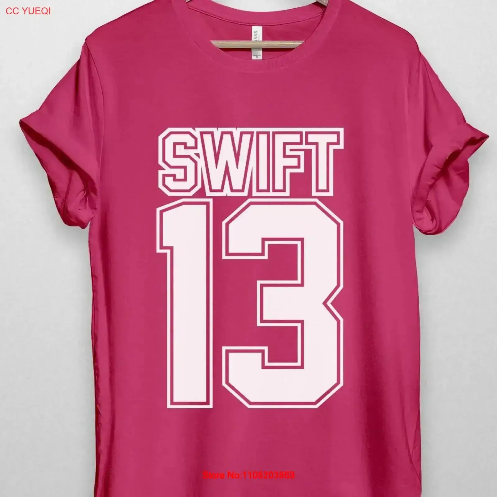 Vintage Fashion Jersey - Swift 13-Trikot-T-Shirt, Nummer für Fan, Vintage,