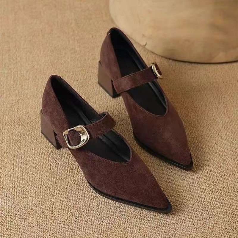 Vintage Fashion Online - Damen Vintage Mary Jane Pumps mit