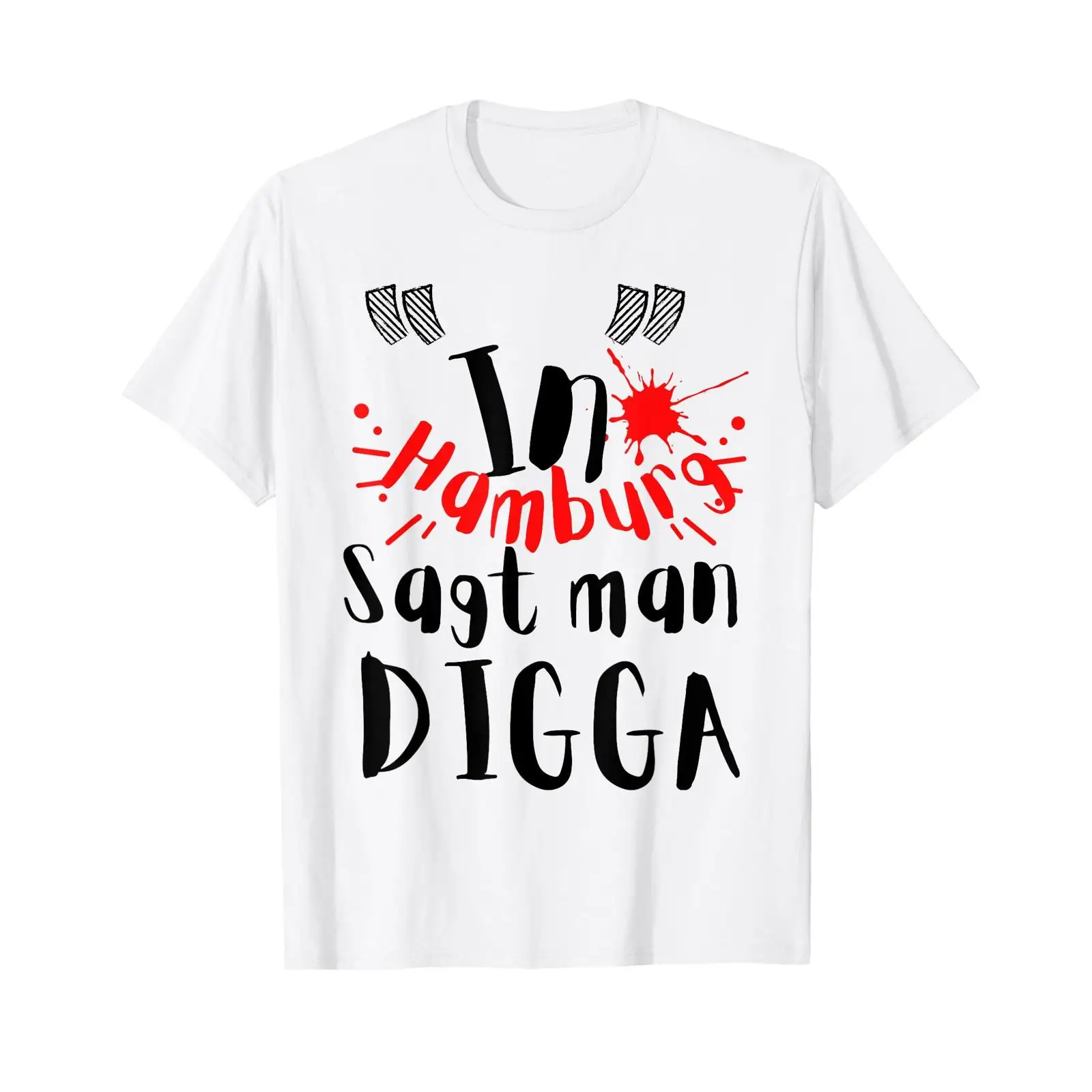 Vintage Fashion Hamburg - In Hamburg sagt Digga Cool Slogan