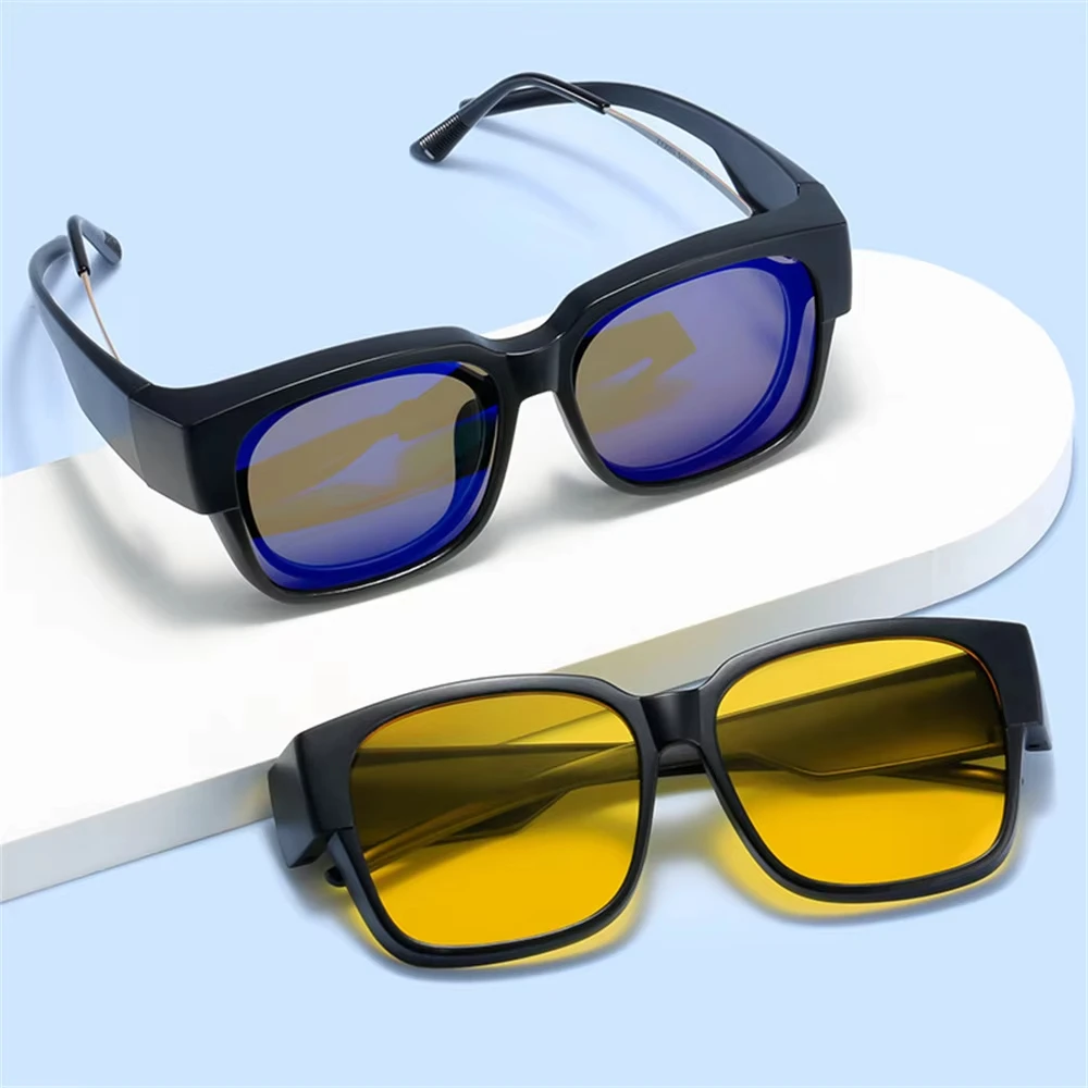 Vintage Fashion Enthusiasts - Neue modische polarisierte Sonnenbrille, die über