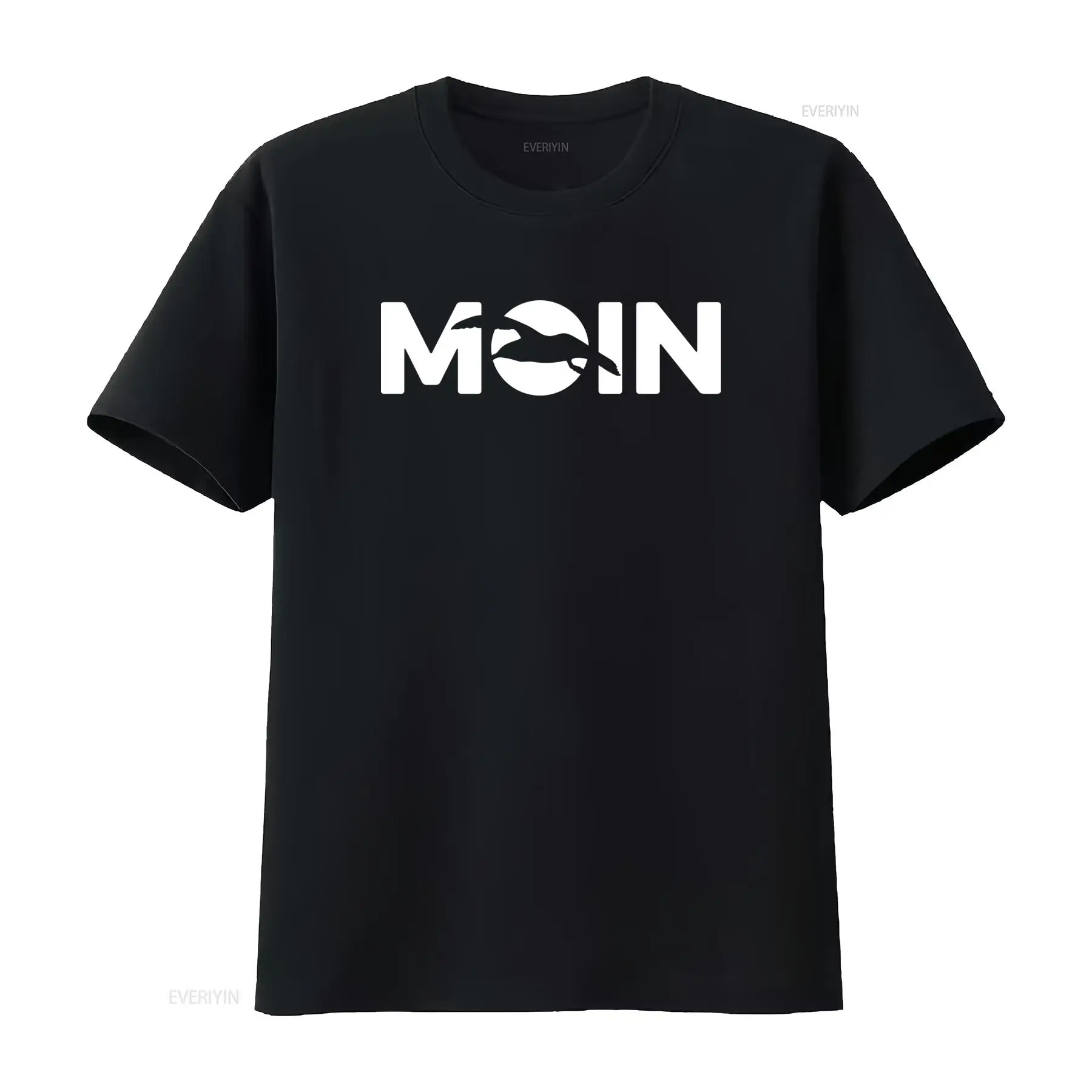 Vintage Fashion Hamburg - Herren-T-Shirt „Moin Seagull Hamburg“ im nordischen