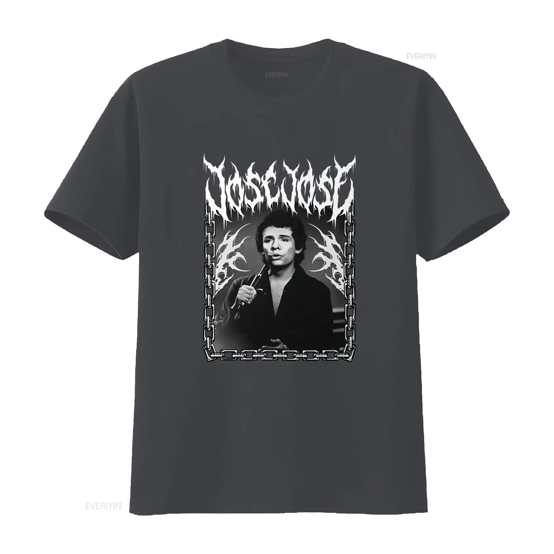 Jose Dark Metal Lettering T-Sh – Vintage Fashion La Bewertung und Preis