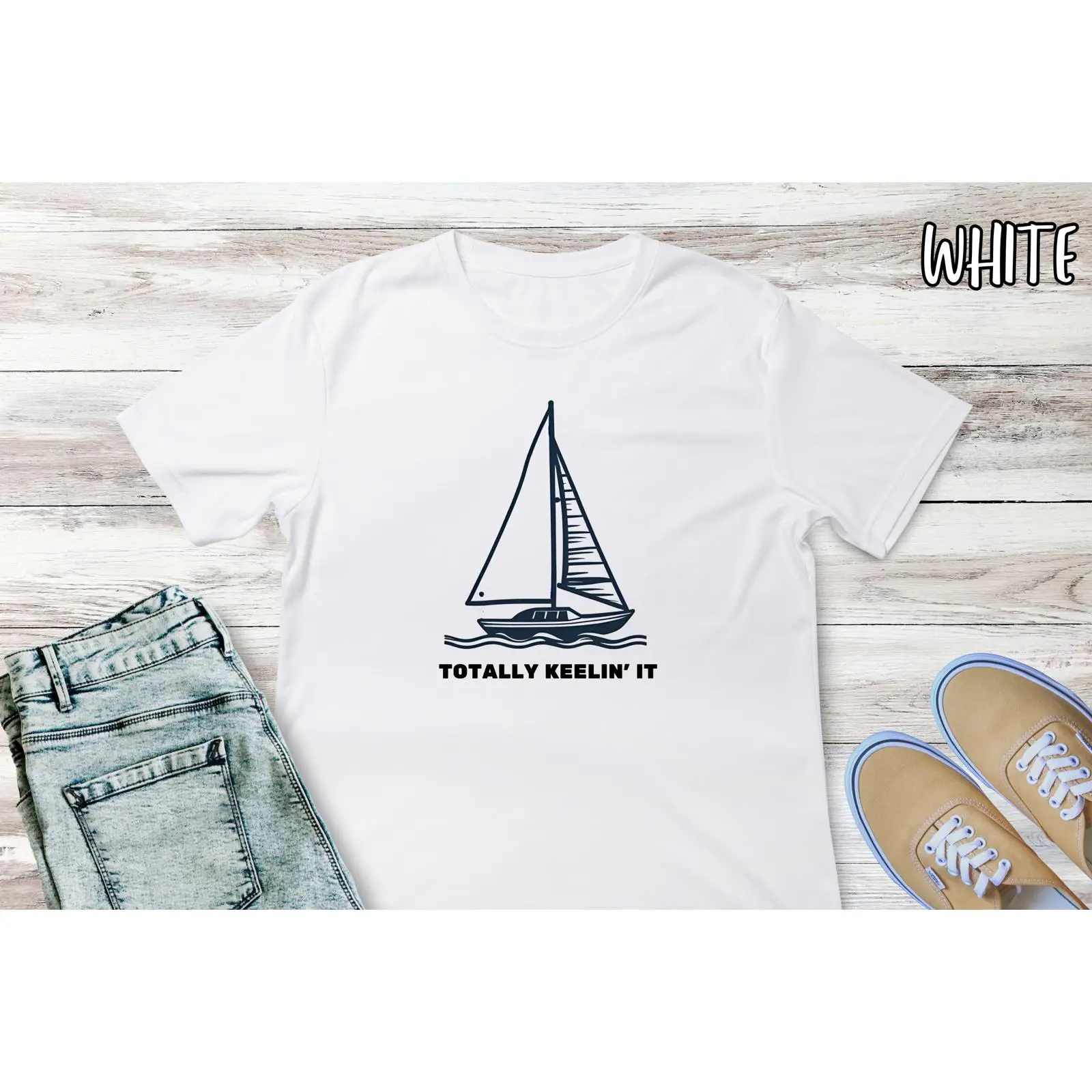 Lustiges Segel-T-Shirt, Segelb – Vintage Fashion Quotes Bewertung und Preis