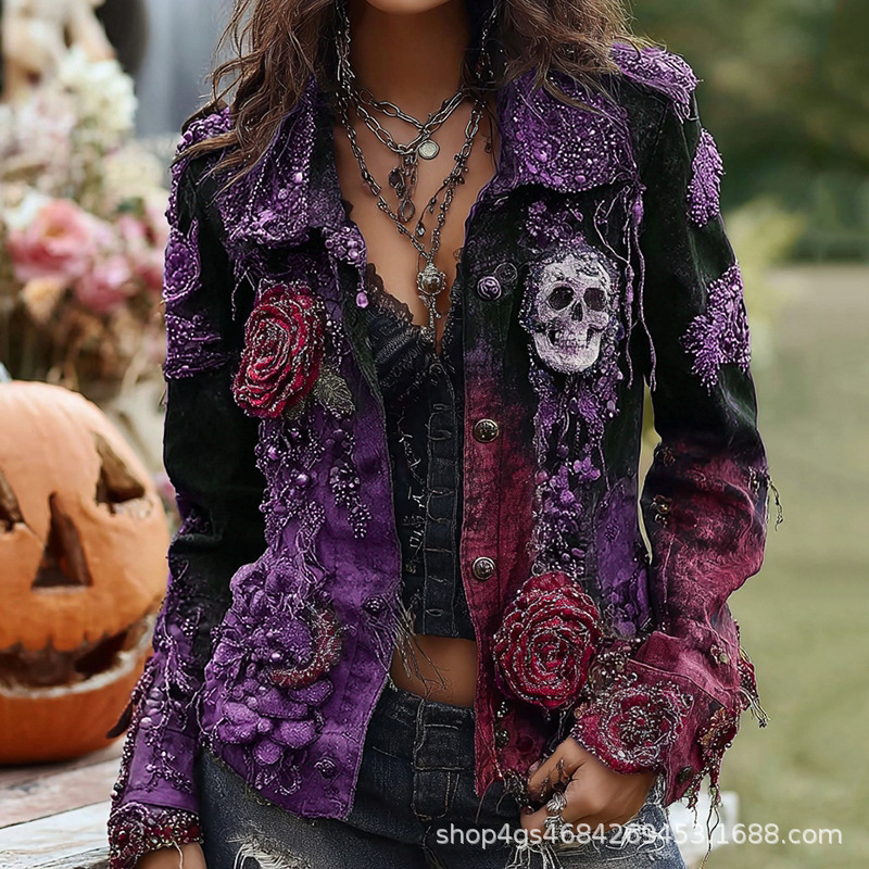 Gothic Punk Skull Rose bestick – Vintage Fashion Stores Bewertung und Preis