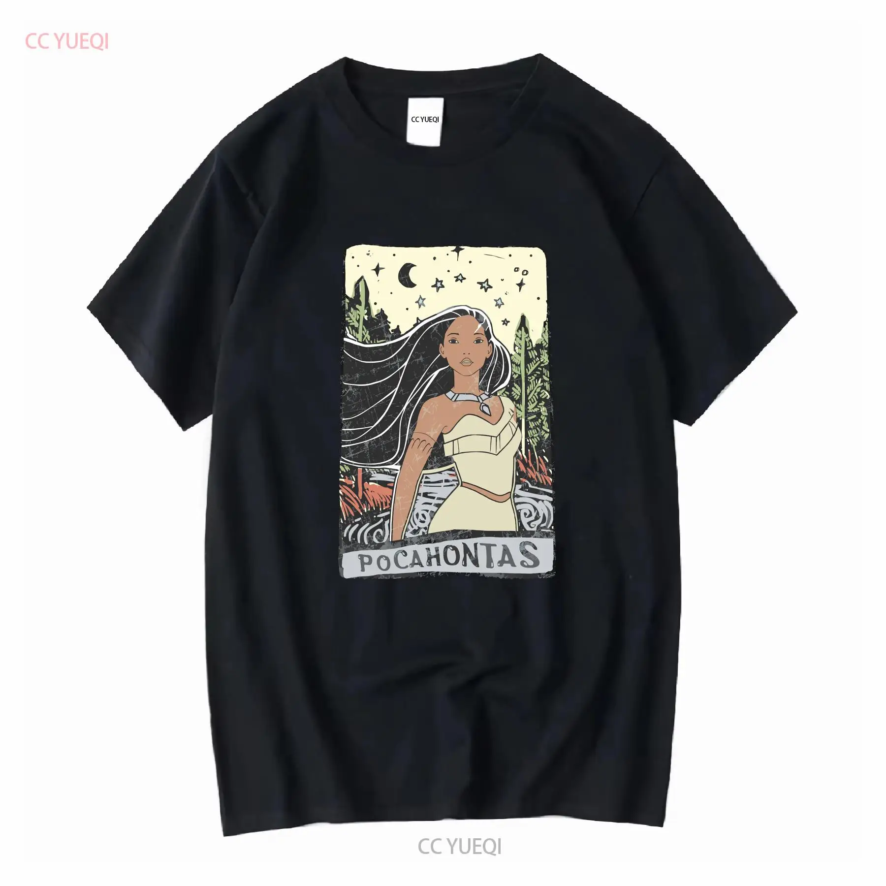 Pocahontas T-Shirt Größen Baum – Vintage Fashion Jersey Bewertung und Preis