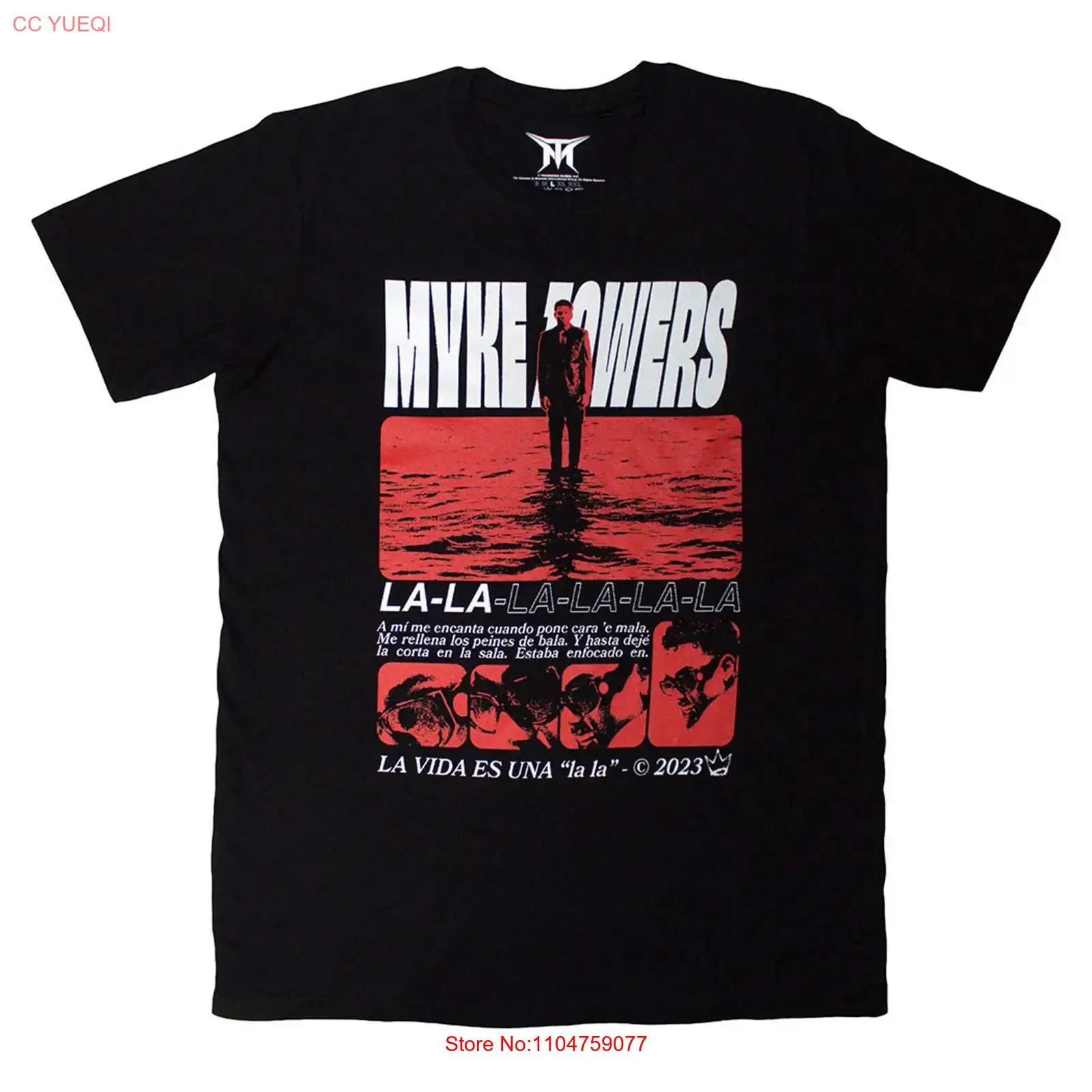Myke Towers La Vida T-Shirt im – Vintage Fashion La Bewertung und Preis