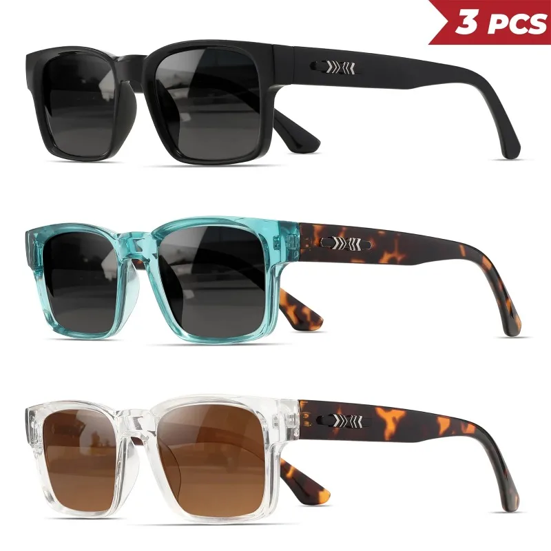 1/3PCS Neue Herren-Sonnenbrill – Vintage Fashion Enthusiasts Bewertung und Preis