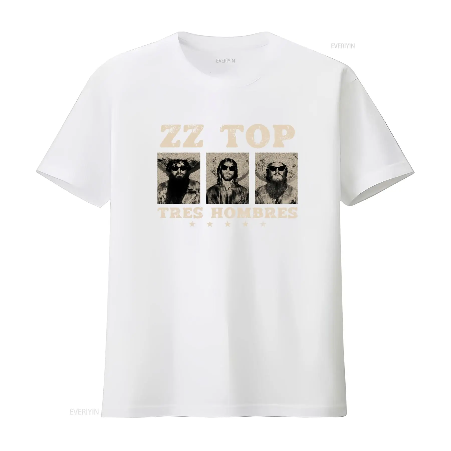 Tres Hombres ZZ Top Retro Rock – Vintage Fashion La Bewertung und Preis
