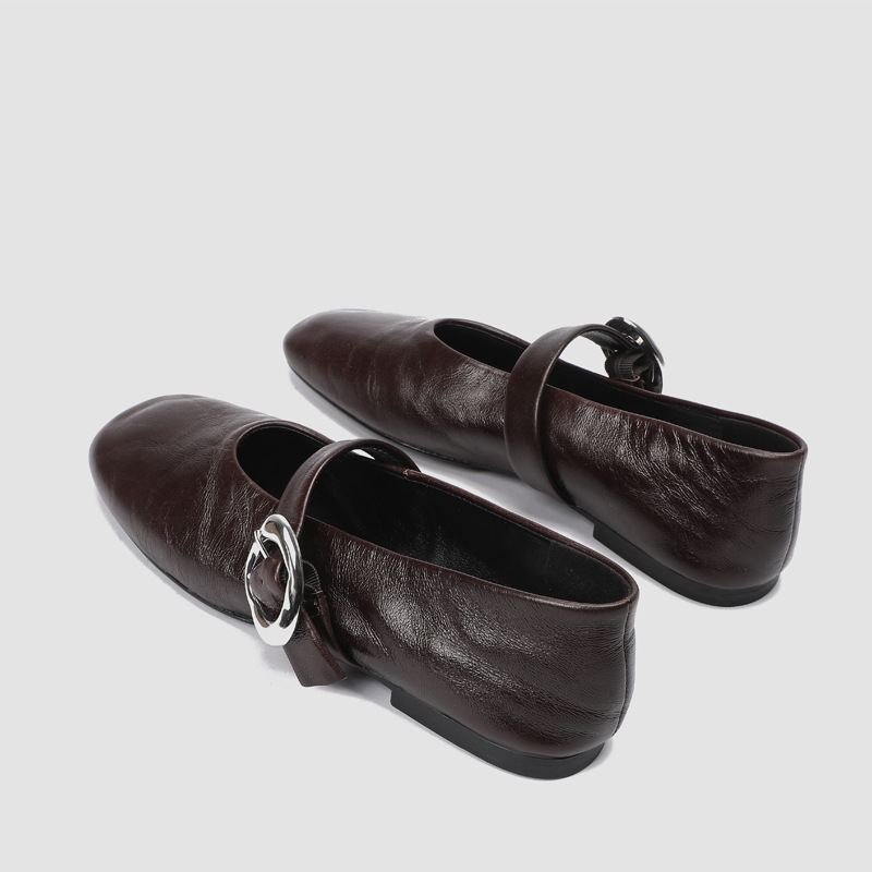 Damen Mary Jane Schuhe aus PU- – Vintage Fashion Online Bewertung und Preis
